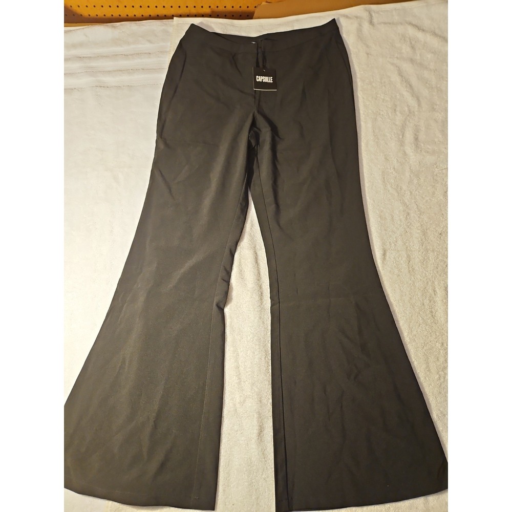 Women's Capsule Dress Pants Black Size L
